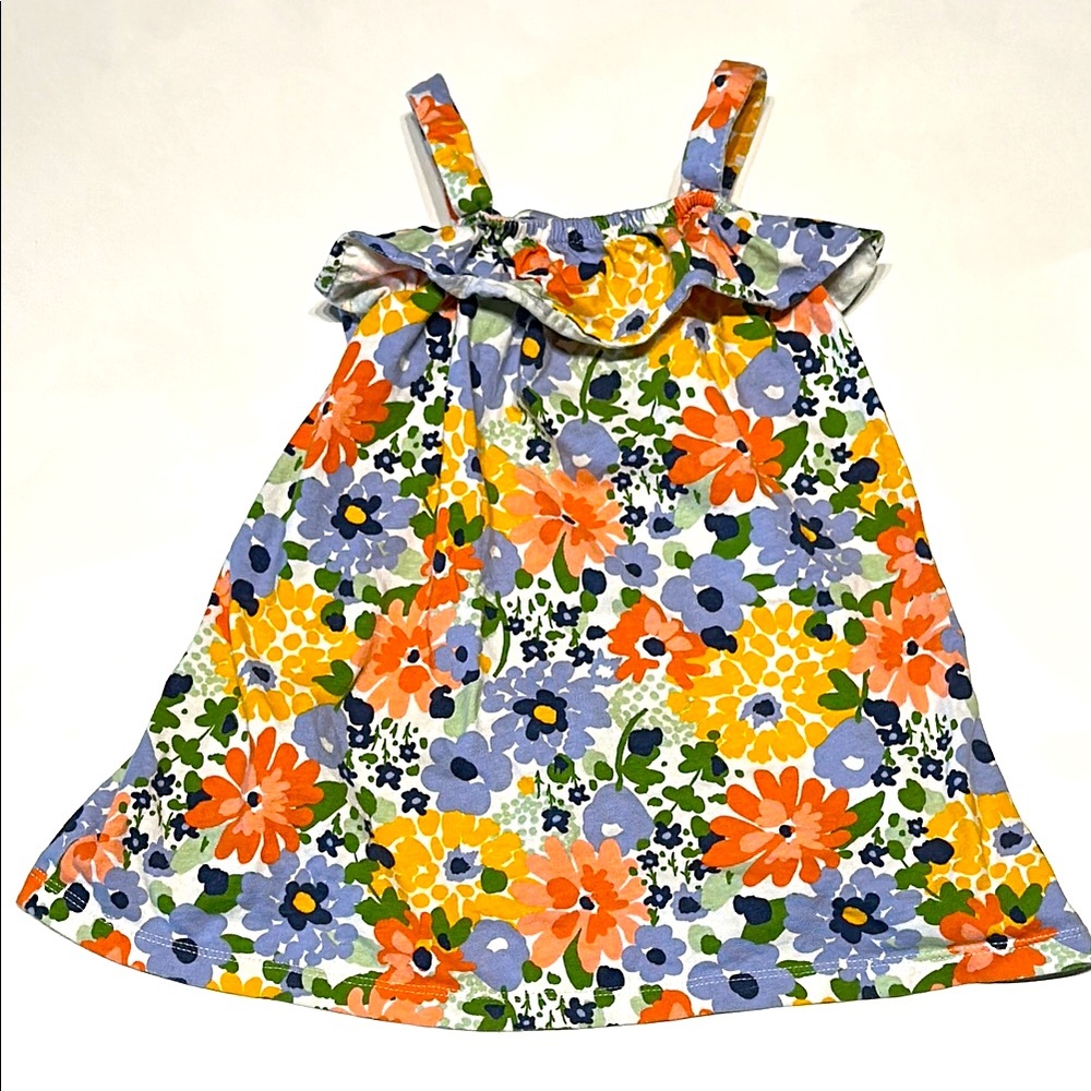Carter’s Girls 24M Floral Sleeveless Dress - LNUC